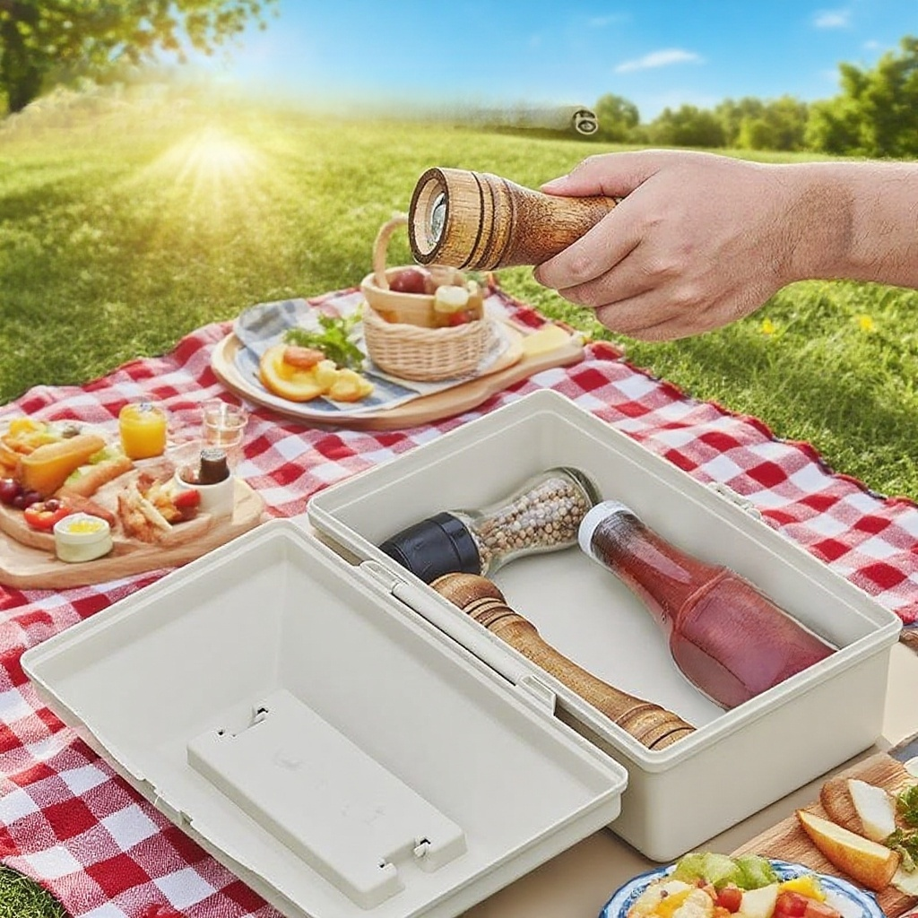 Large capacity storage toolbox with handle