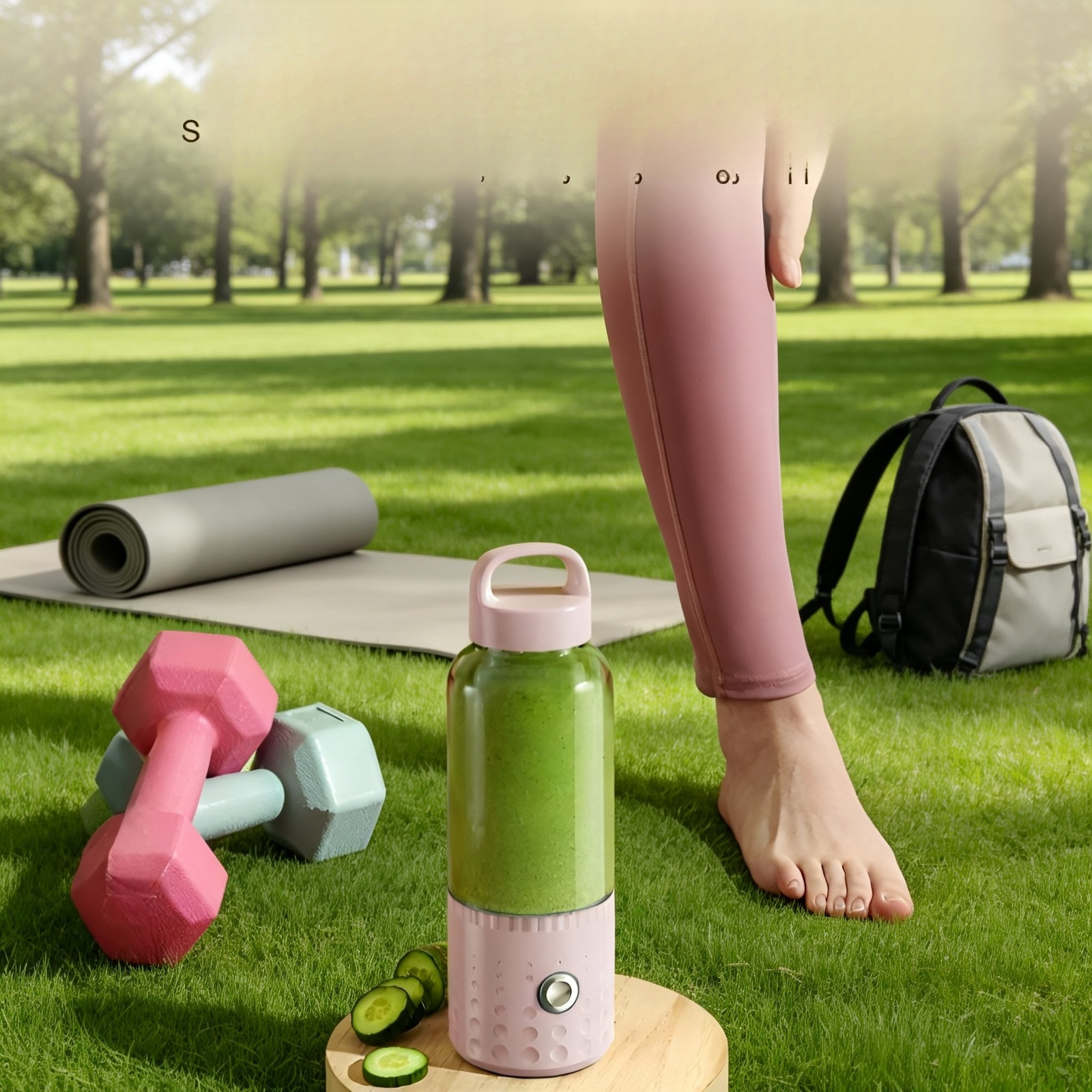 Portable juicer with electric juicer cup, small household fully automatic fruit juicer