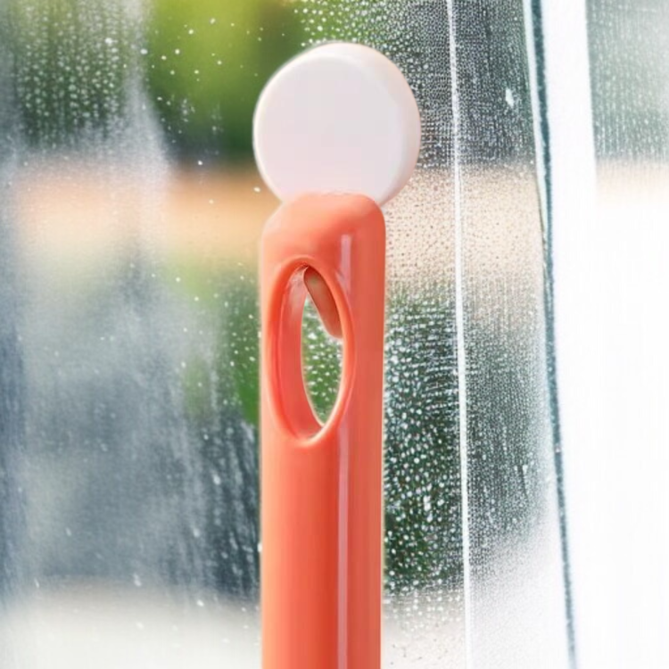 Two-in-one screen cleaning brush for windows