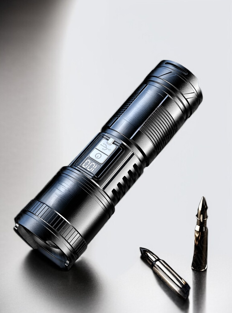 Energieeffiziente LED-Taschenlampe mit langer Lebensdauer