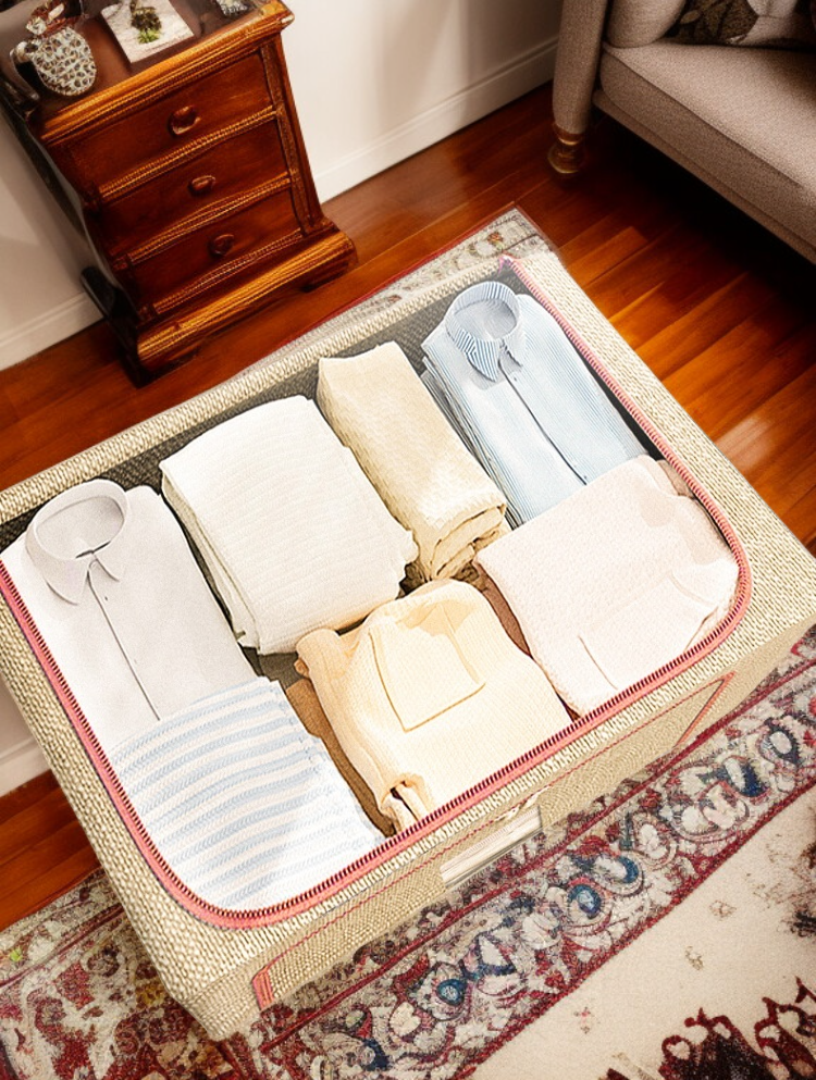 단일 창 디자인으로 편리한 수납함