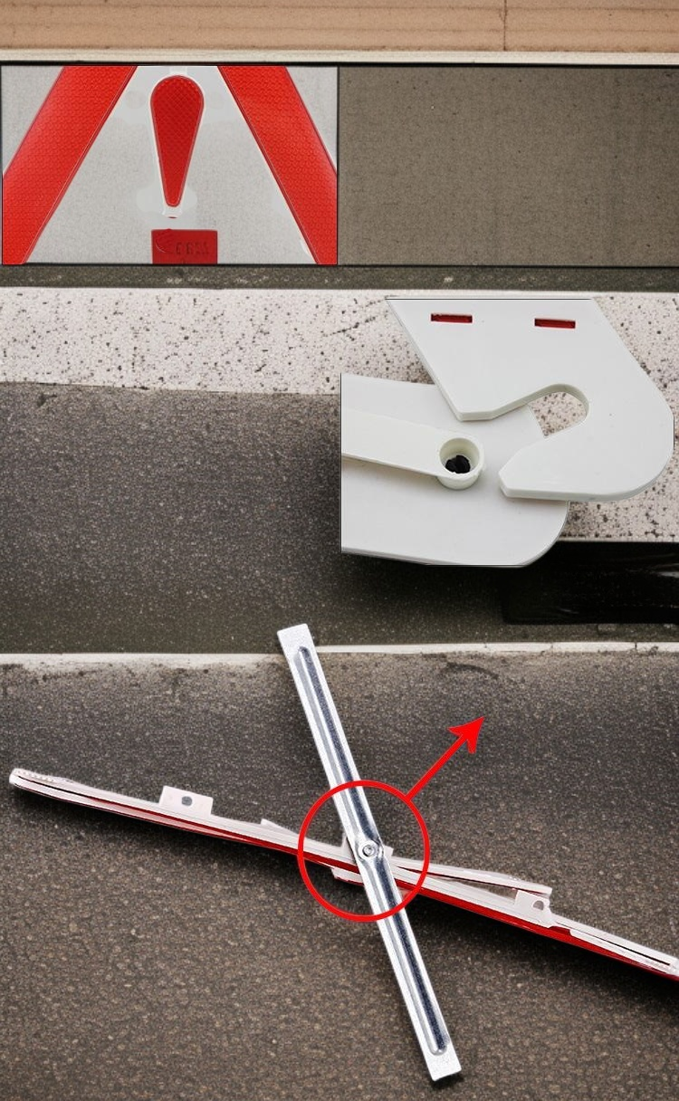 Advanced vehicle safety with frame warning system