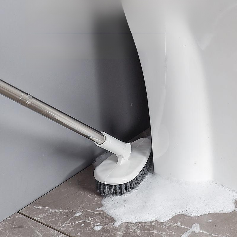 長柄の浴室用床ブラシ