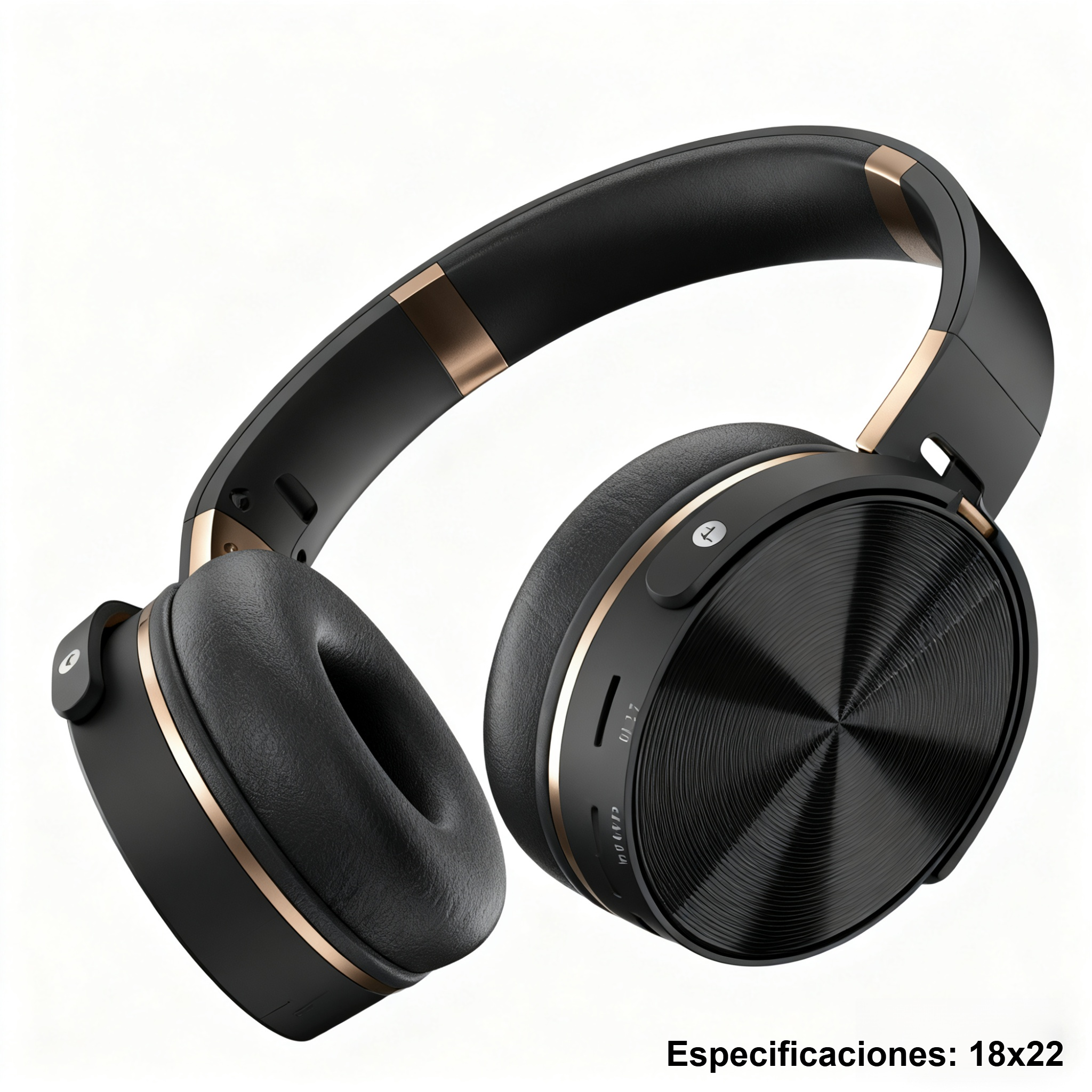 Diseño ergonómico de auriculares inalámbricos modernos