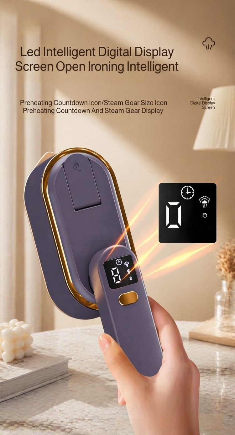 Handheld mini steamer for clothes