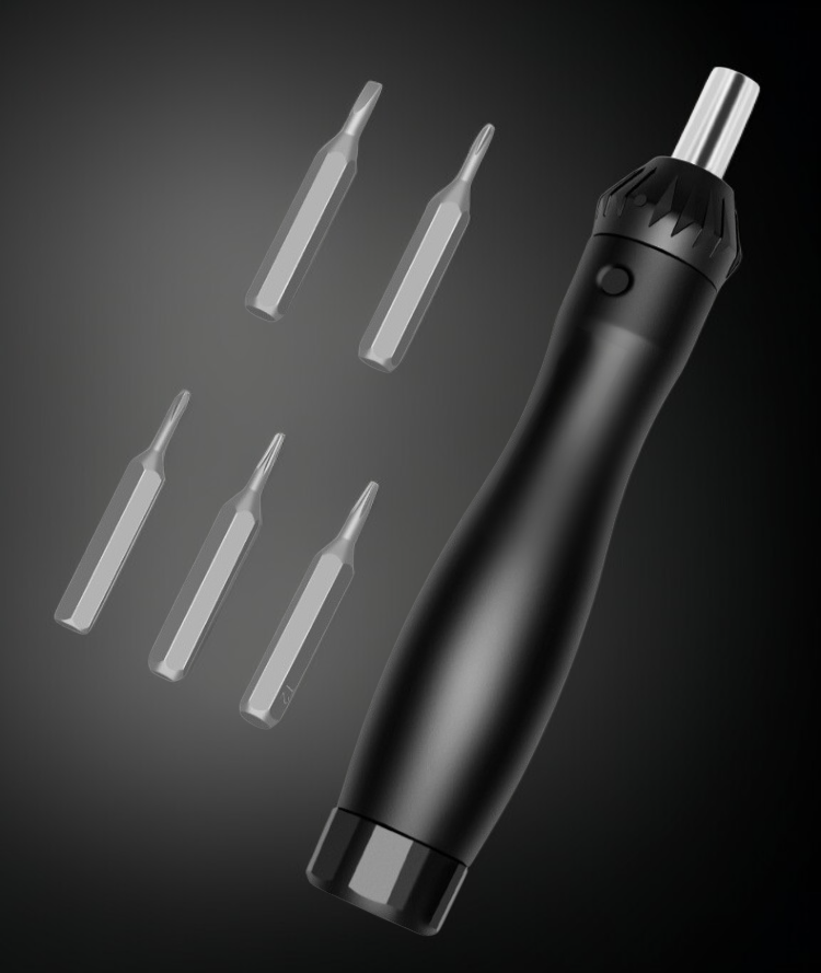 수동 드라이버로 스마트폰 탈착 작업