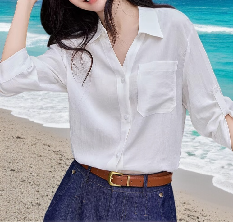 通気性抜群の春夏用シャツ
