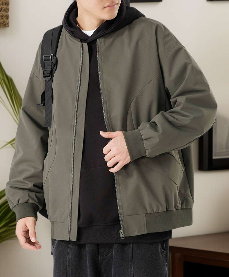 남성 슬림 재킷 뒷면 스타일