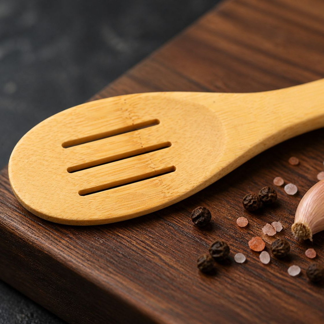Eco-friendly Bamboo Spatula with Custom Logo