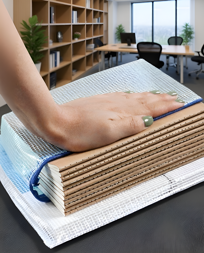 持ち運び便利な収納バッグ