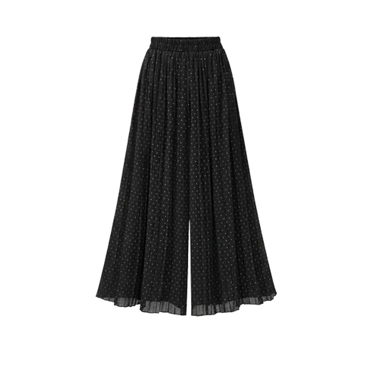 パールシフォンプリーツビーチパンツスカート