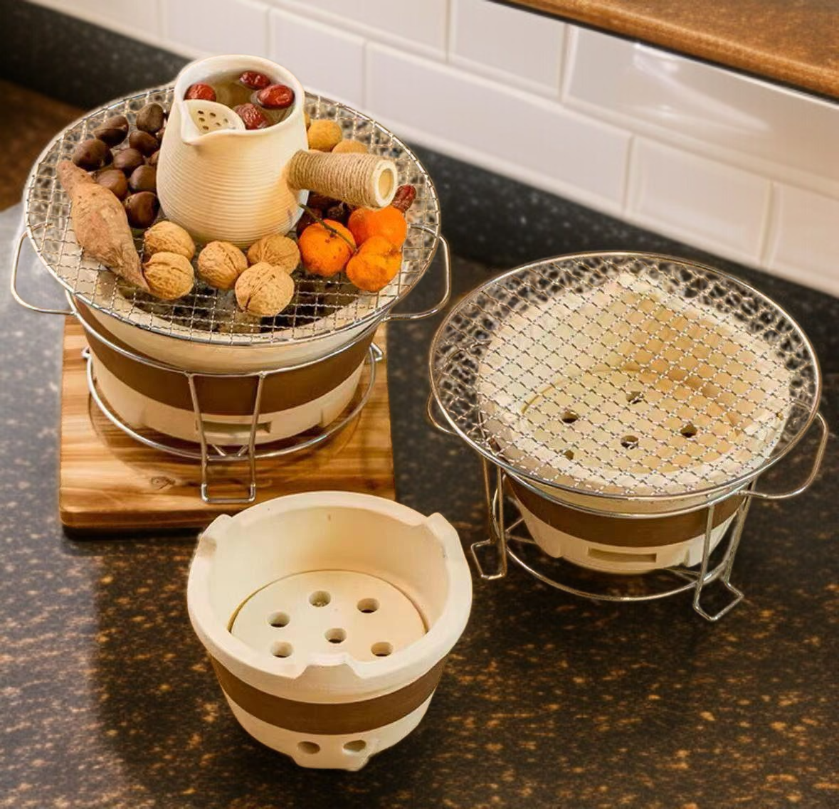 1〜2人用サイズの焼き鳥グリル