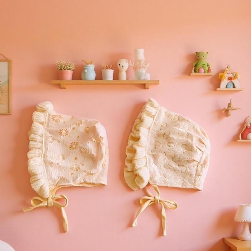 Sombrero lindo de bebé, gorro infantil tejido, para otoño e invierno,