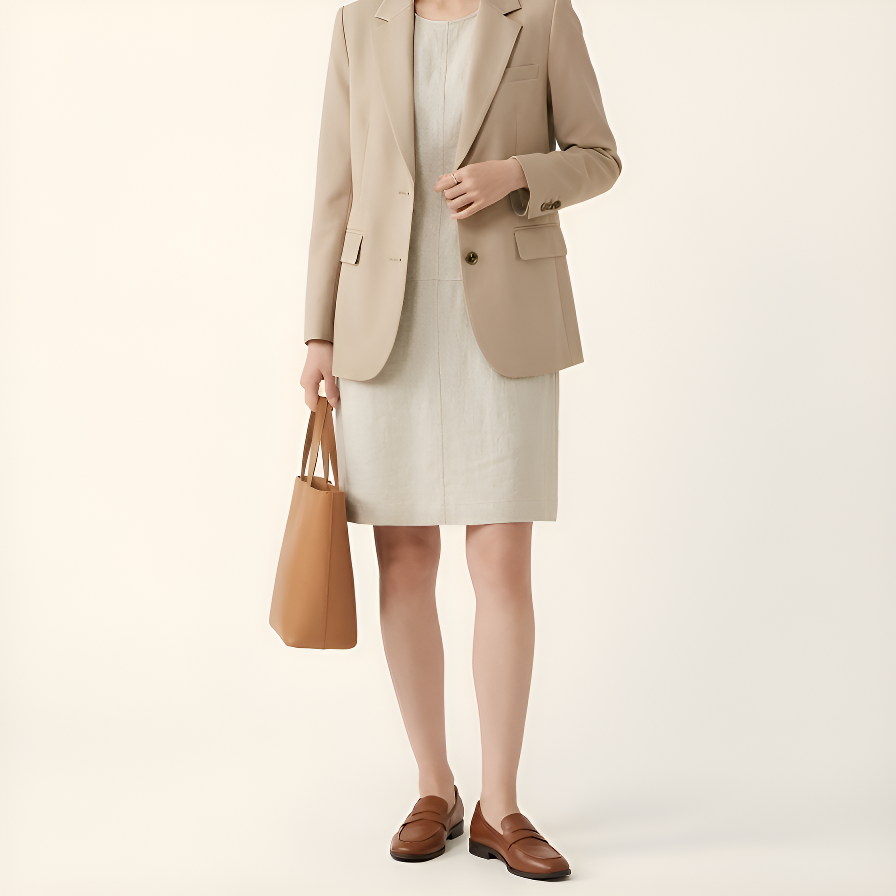 フレンチエレガントプチベストドレス、夏のショートコットン新作