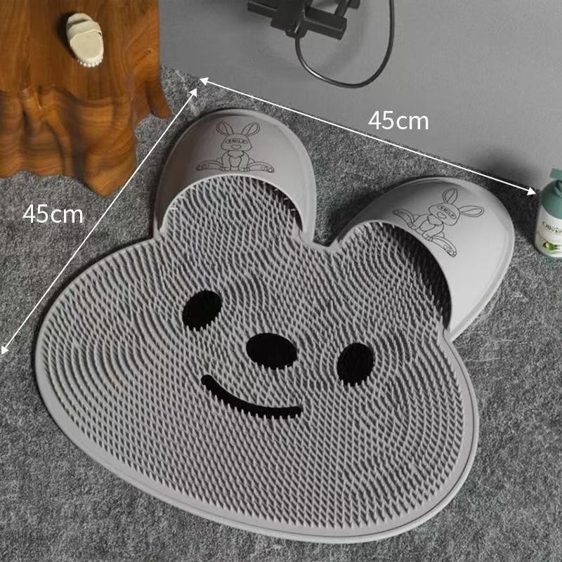 Bathroom Non-Slip Silicone Foot Mat