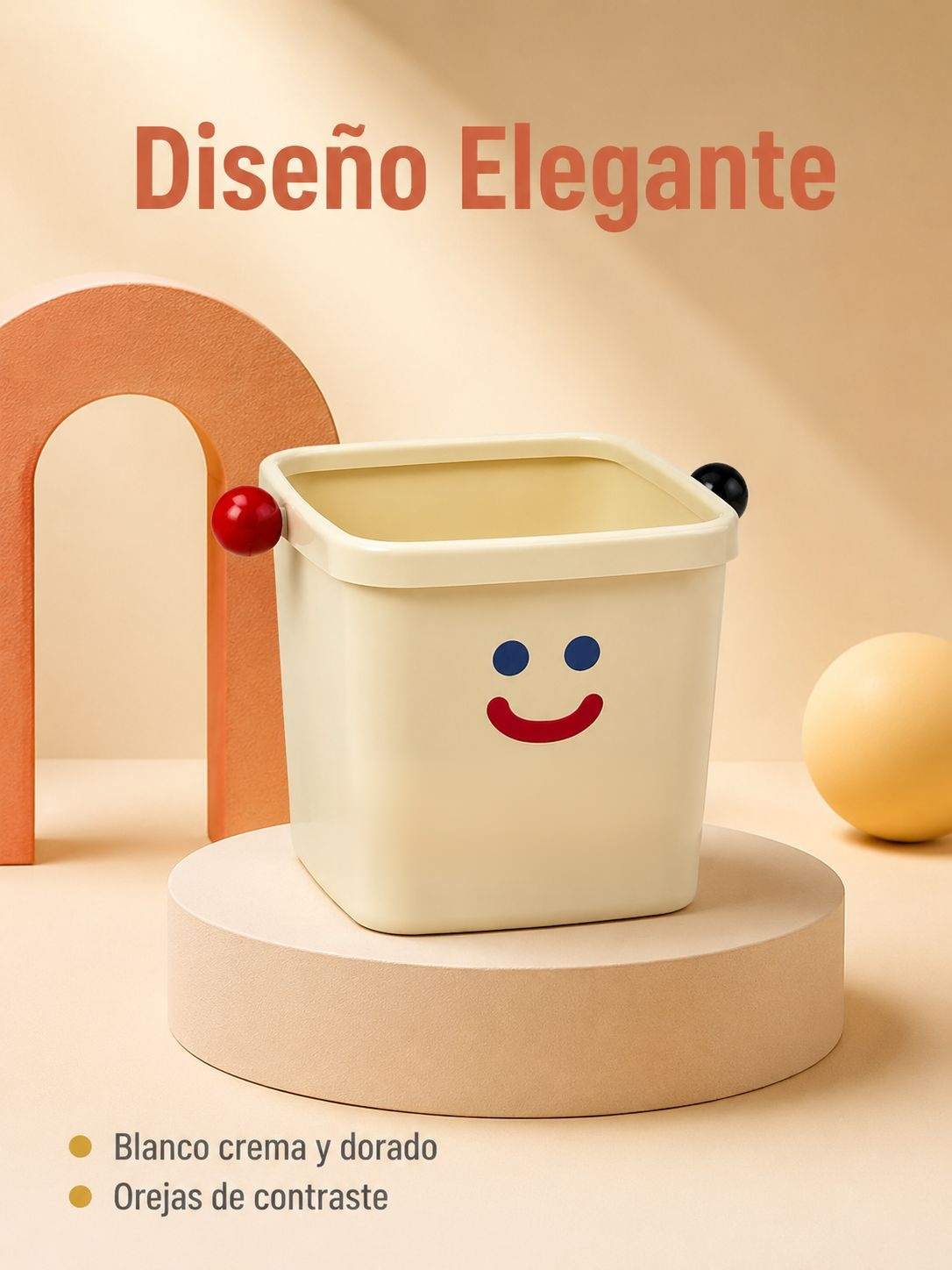 Mini cubo de basura para escritorio