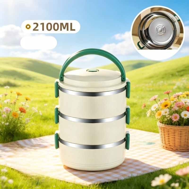 Stainless steel insulated lunch box