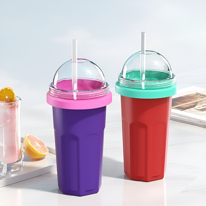 Tasse à presser alimentaire pour glace pilée facile