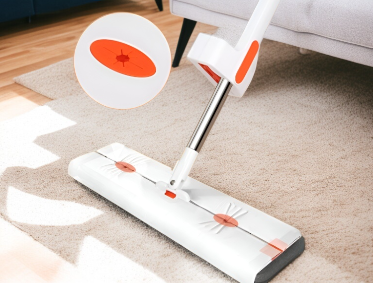 手を汚さずに掃除できる新型モップ