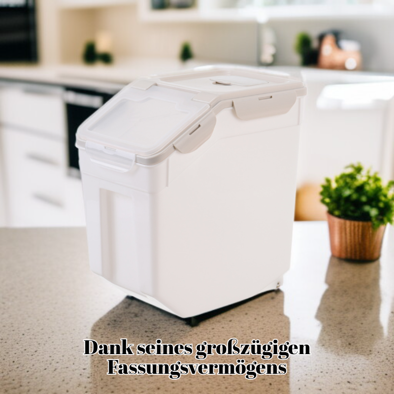 Große luftdichte Reiskiste zur Aufbewahrung