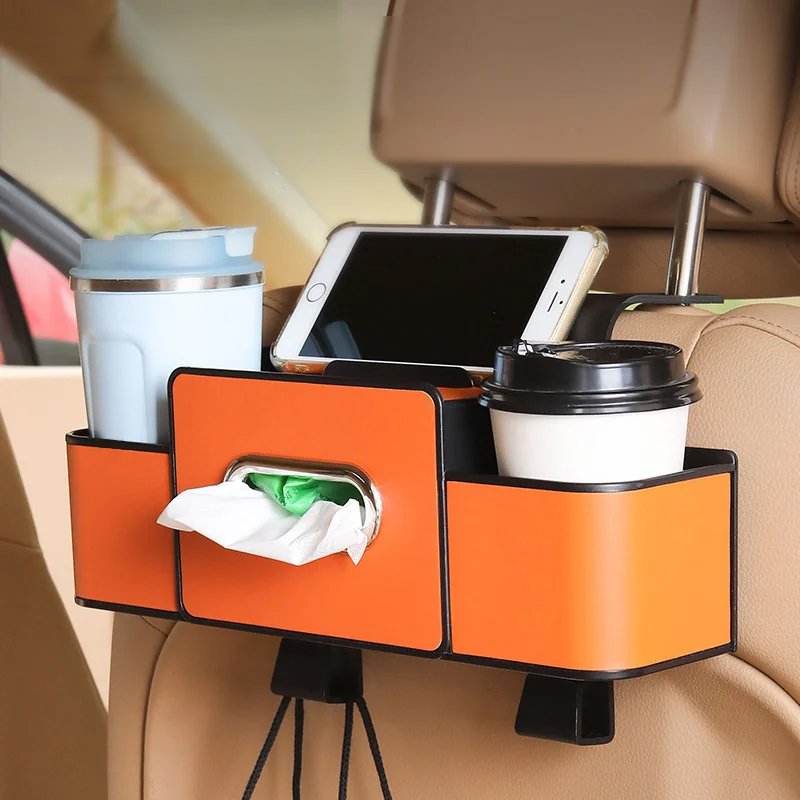 多機能真皮自動車貯蔵箱