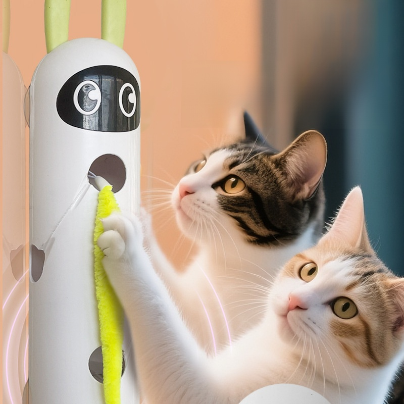猫咪解悶懶人自動智慧逗猫棒