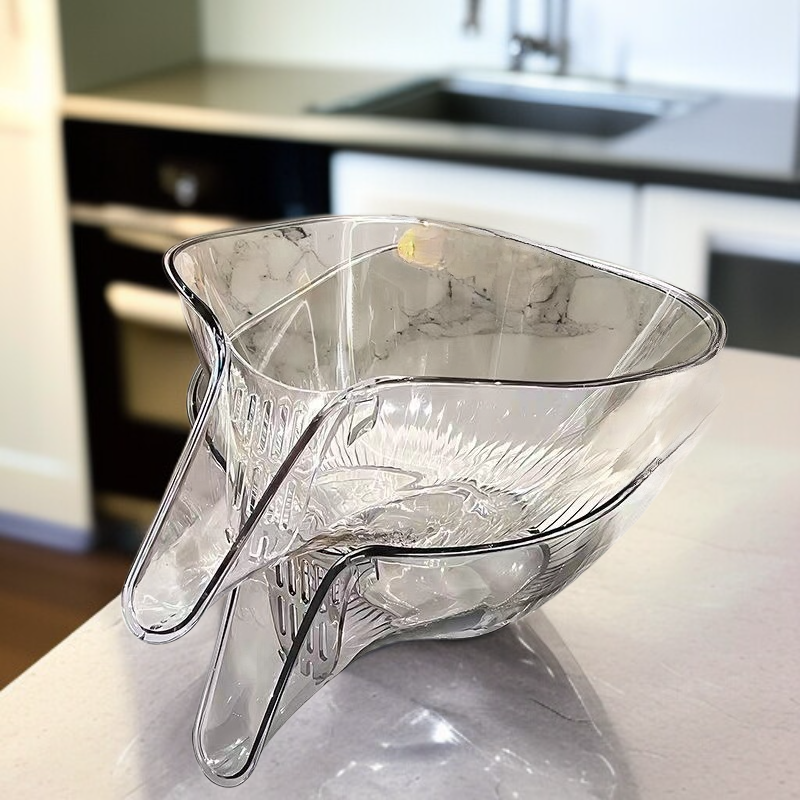 주방 쌀뜨물 체 물빠짐 야채 씻는 그릇