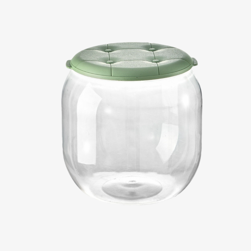 Transparenter Kunststoffhocker, multifunktionaler Kinderpuppen-Aufbewahrungshocker, Wohnzimmer-Schuh