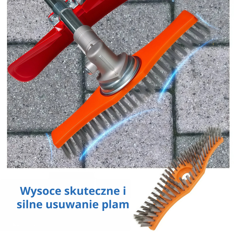 Wytrzymała szczotka do kosiarki