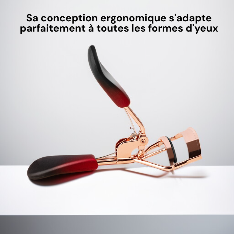 Recourbe-cils large en acier au carbone