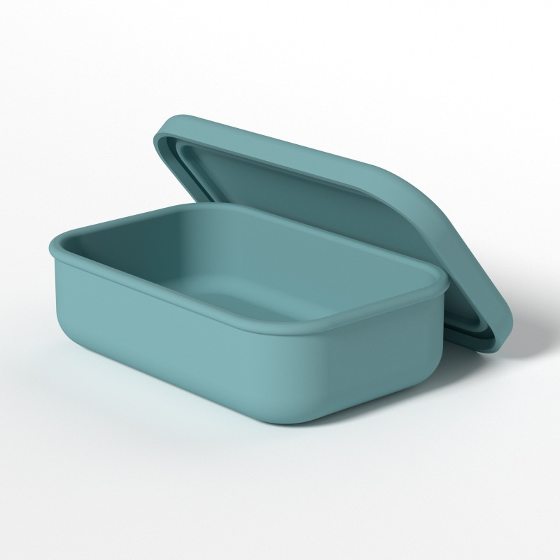 Household 4-Grid Ice Cube Tray with Lid