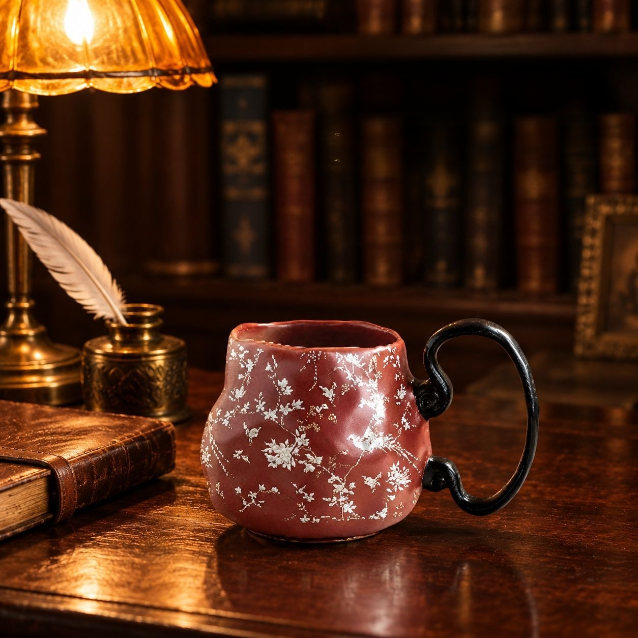 Vintage Handmade Ceramic Mug