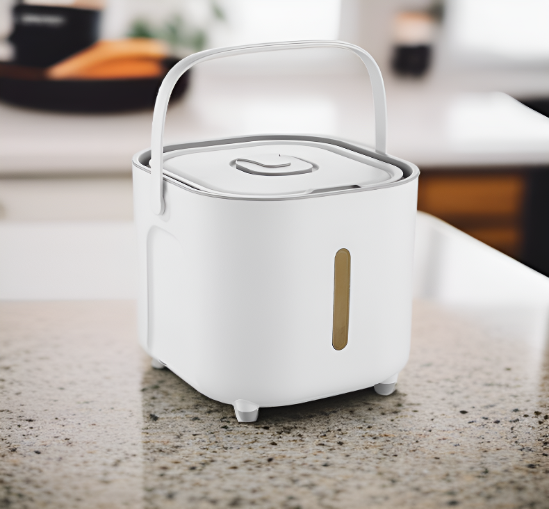 쌀 신선도 유지 기능을 강조한 이미지