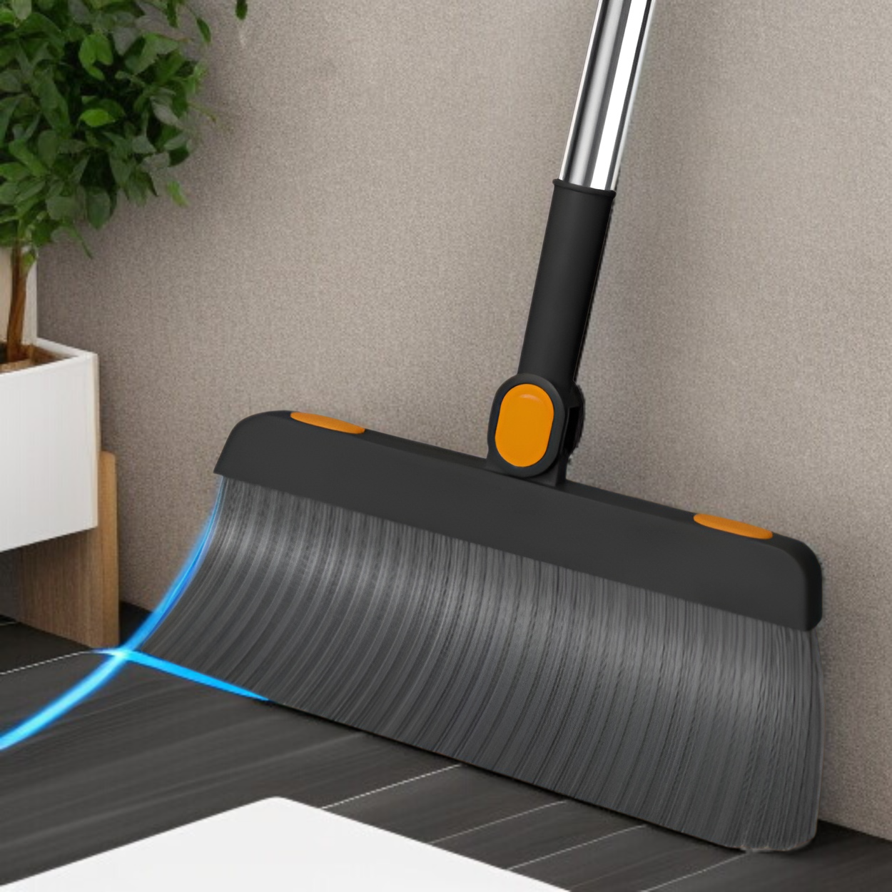 ほうき 家庭用 高品質 ちりとり コンビネーションセット ちりとりセット 柔らかい毛のほうき 掃除用ほうき 卸売