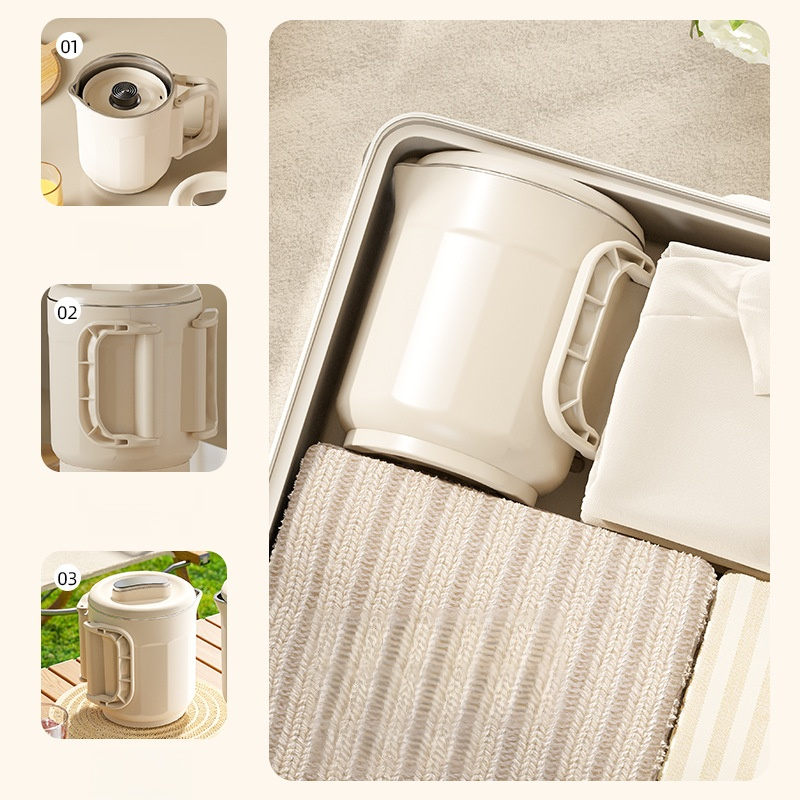 304 Stainless Steel Foldable Kettle