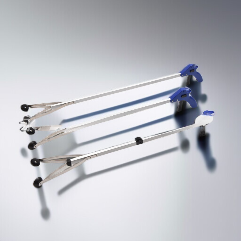 家庭用ゴミ箱 厚くなったアルミニウム合金の折りたたみモデル 衛生・衛生用具を拾う ゴミクリップ装置