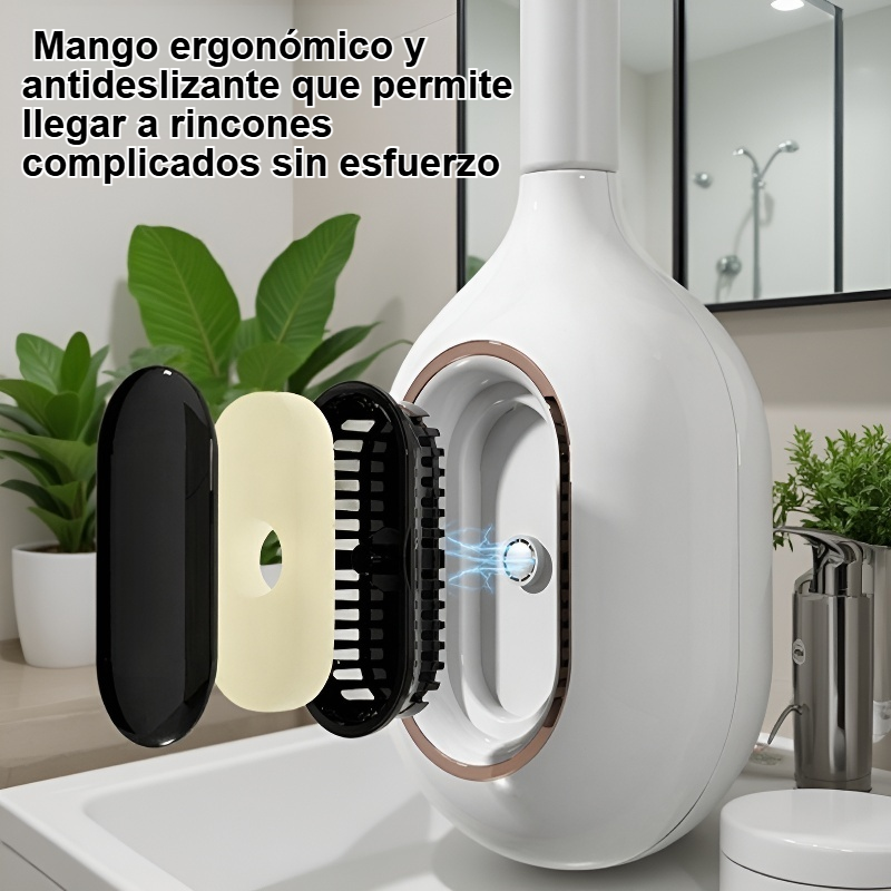 Cepillo de baño para una limpieza profunda