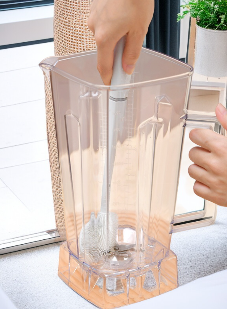 5in1 롱 손잡이 실리콘 브러쉬 청소기 전체 이미지