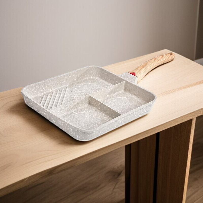 Multifunctional Medical Stone Breakfast Pan for Eggs and Pancakes
