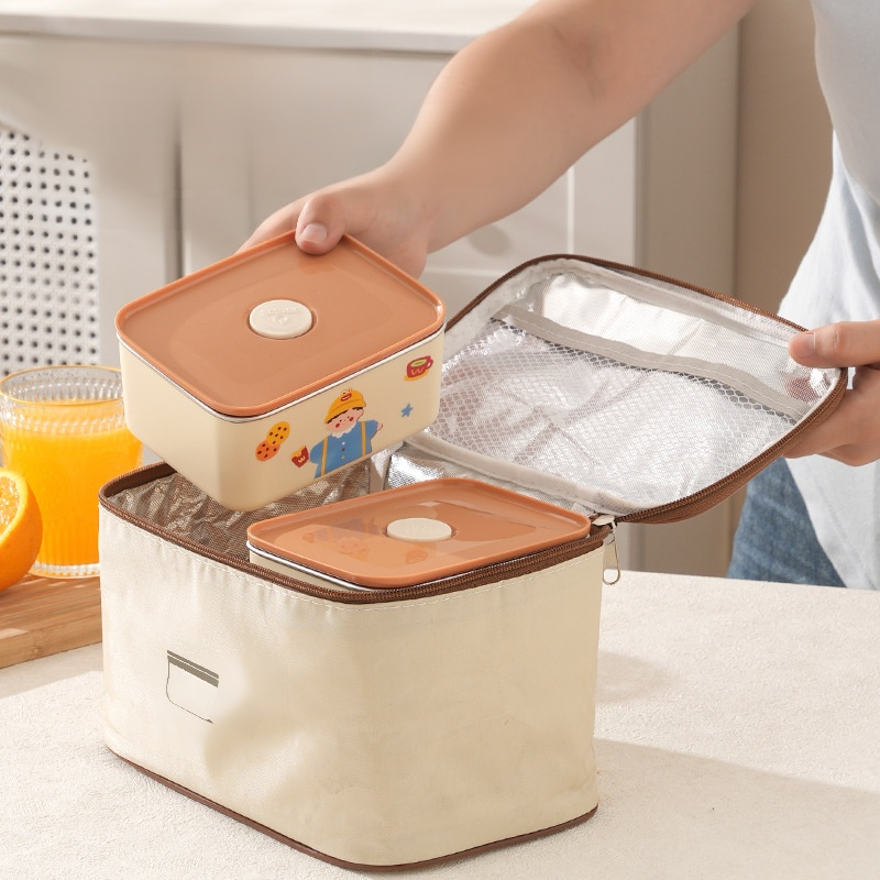 Lunchbox portable en acier inoxydable 304