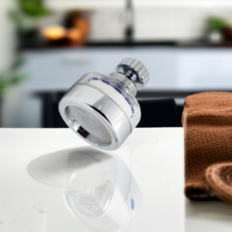 กรองน้ำก๊อกอเนกประสงค์ หัวฝักบัวโปร่งใส สำหรับห้องครัว