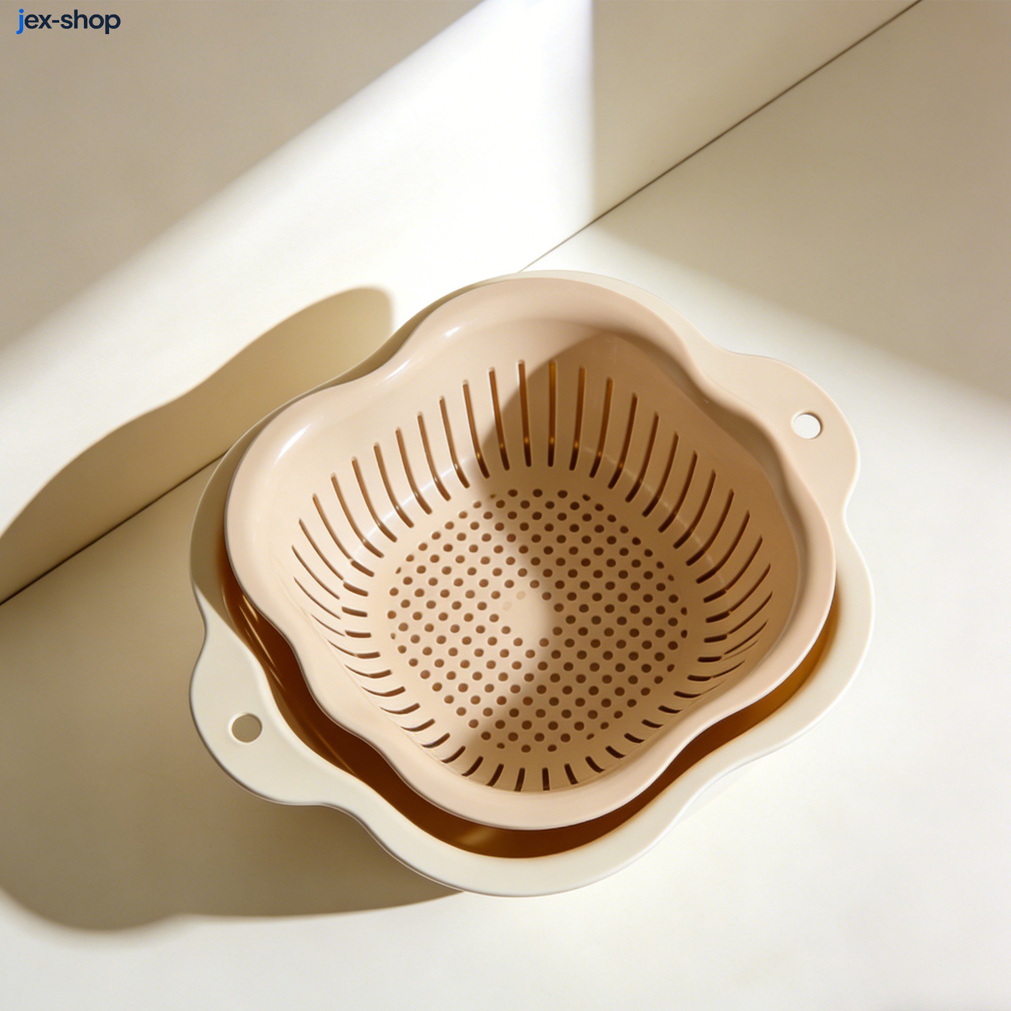 瀝水籃洗菜盆（5個）