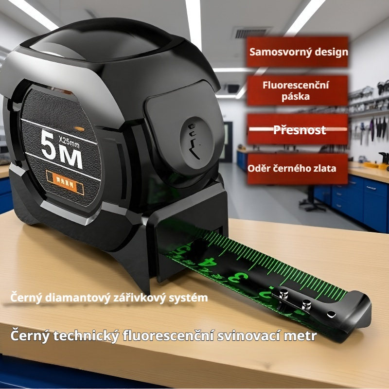 Vysoce přesný fluorescenční měřicí pásmo, odolné proti nárazům, zesílené