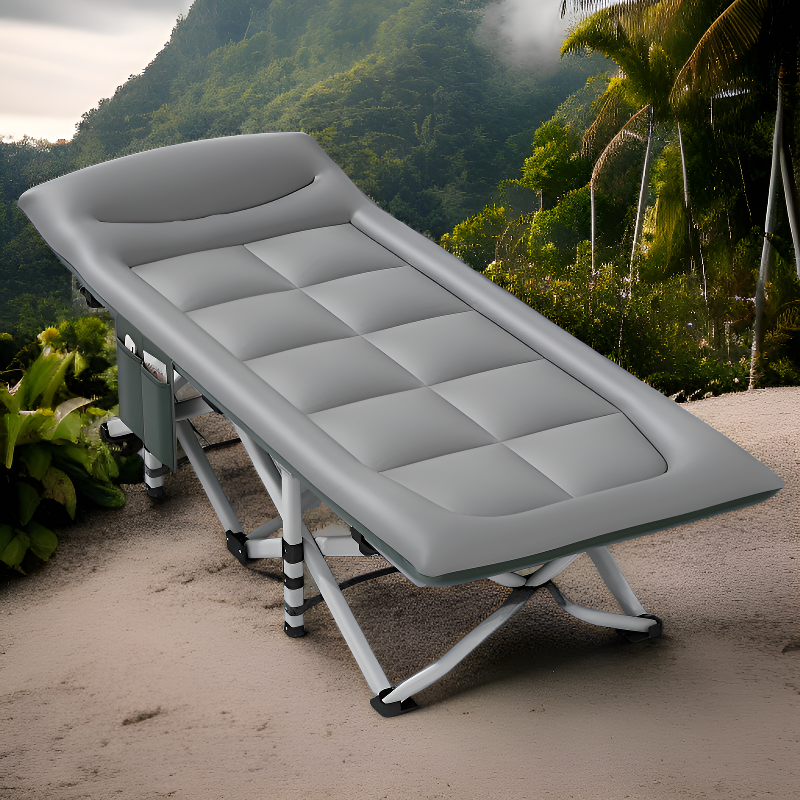 Cama Militar Multifuncional Plegable para Exterior y Oficina