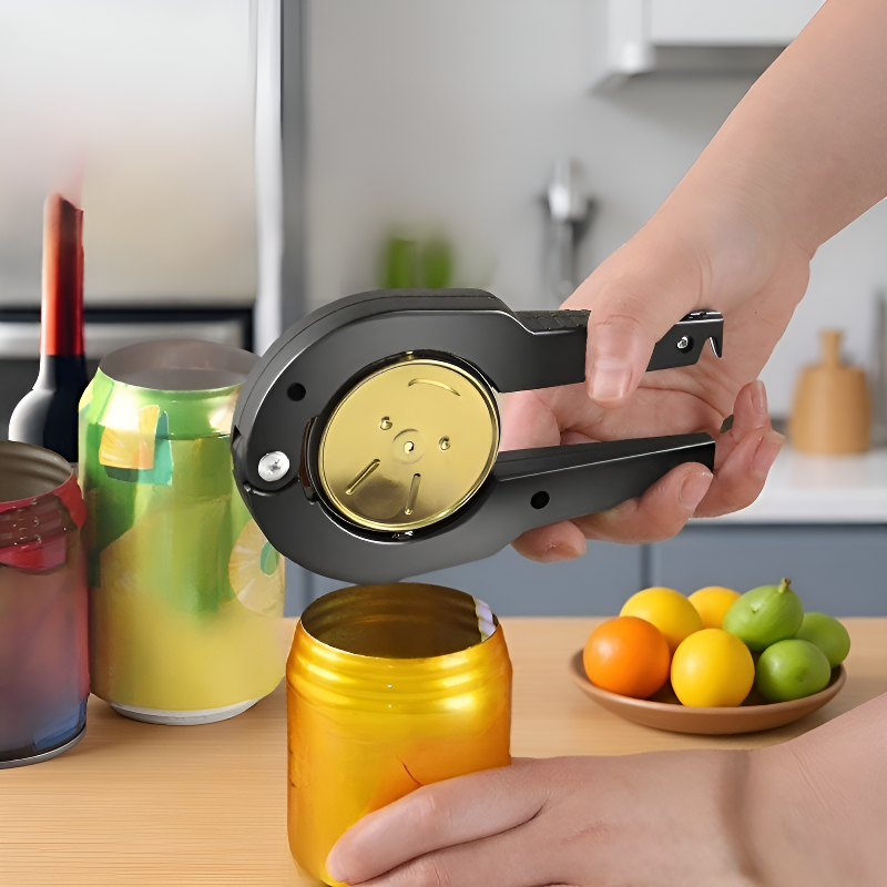 Abrelatas multifuncional mejorado