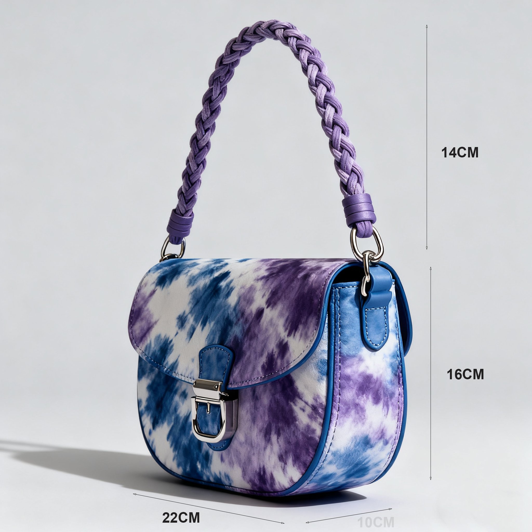 Satteltasche mit verstellbarem Schulterriemen