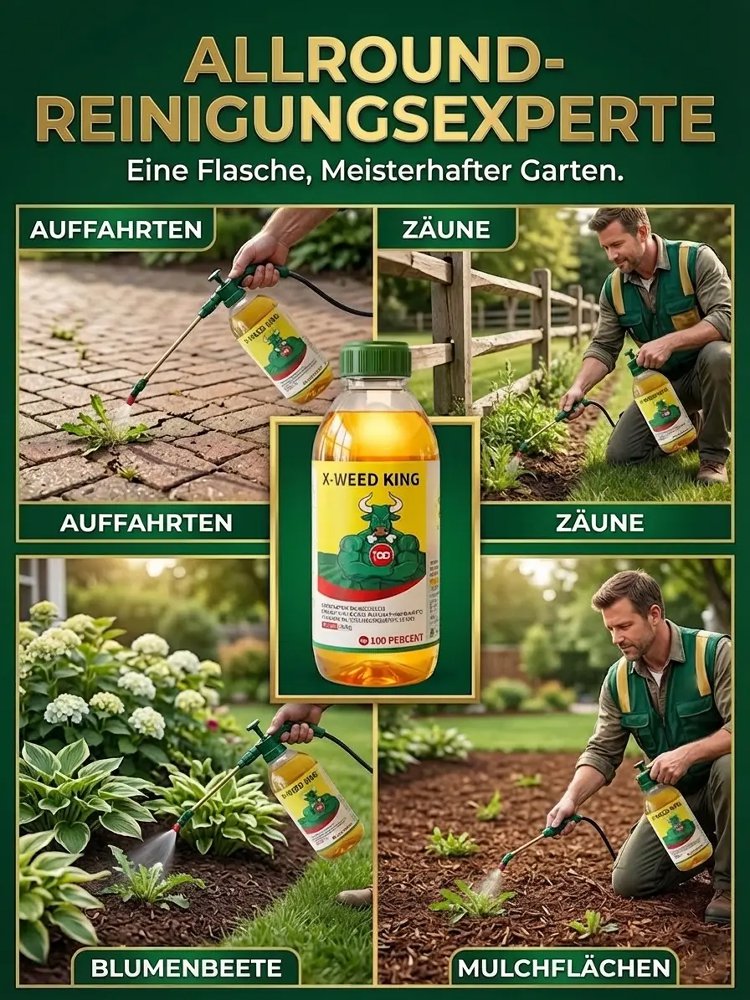 【BVL & TÜV Getestet】Hohenheim Premium Bio-Unkrautvernichter✨3 Jahre dauerhaft unkrautfrei