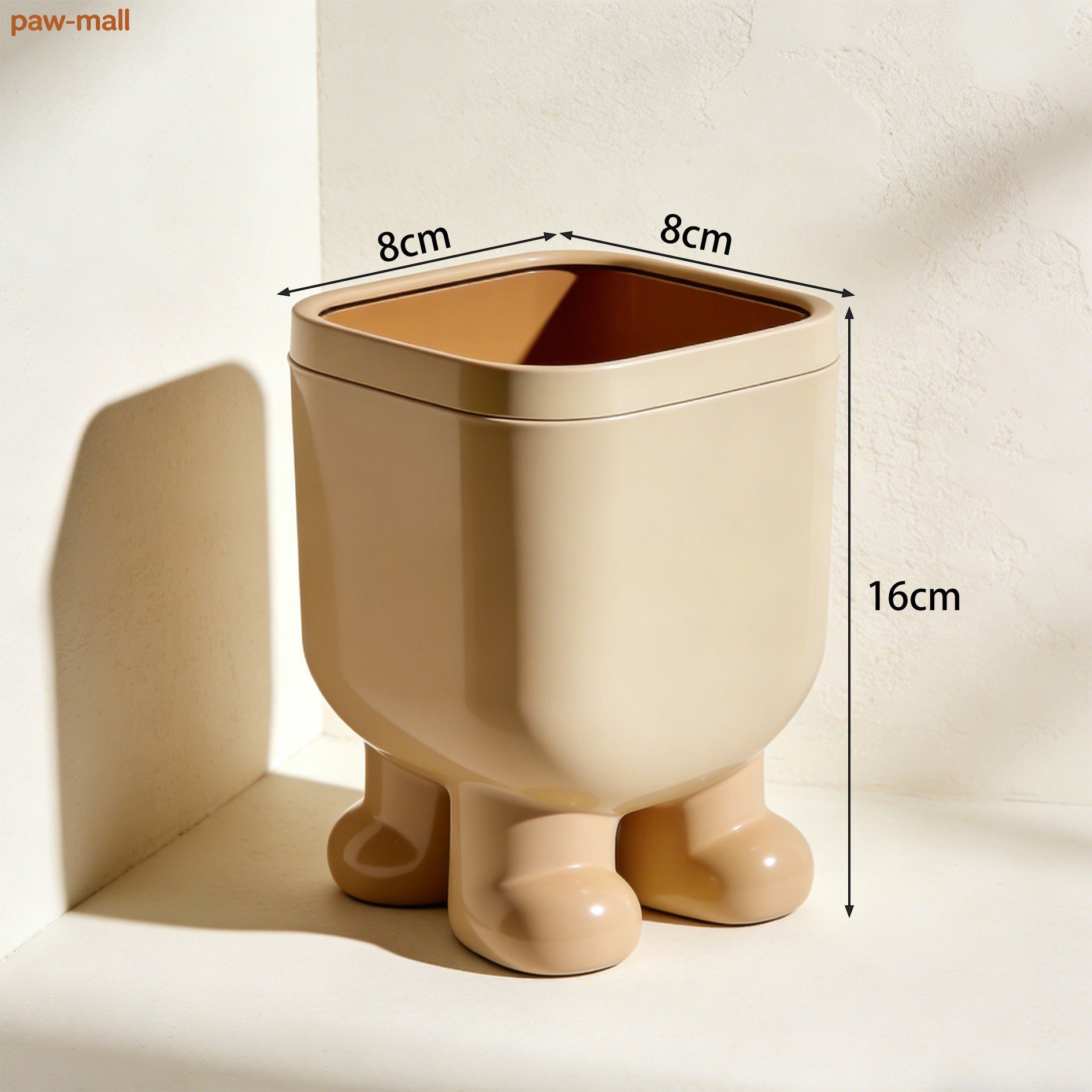 Eco-friendly household trash can design