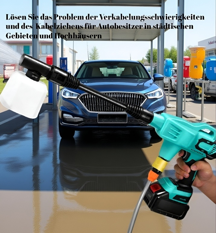 Leichte tragbare Wasserpistole mit wiederaufladbarem Akku