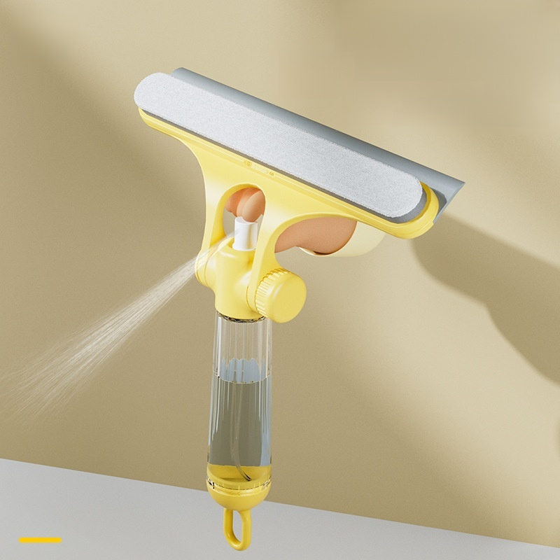 Multi-functional spray squeegee mop